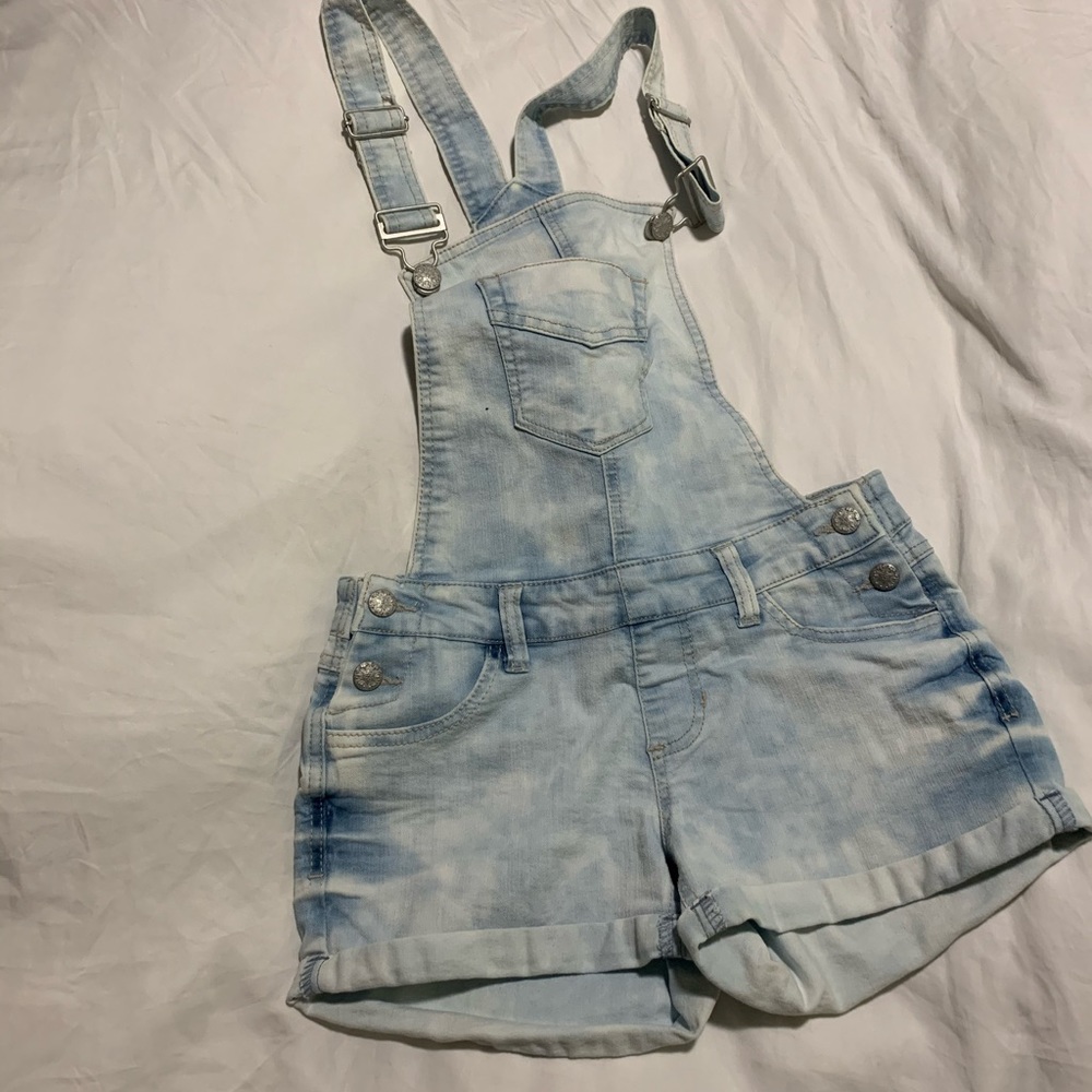 Blue Spice Short Jeans Overalls